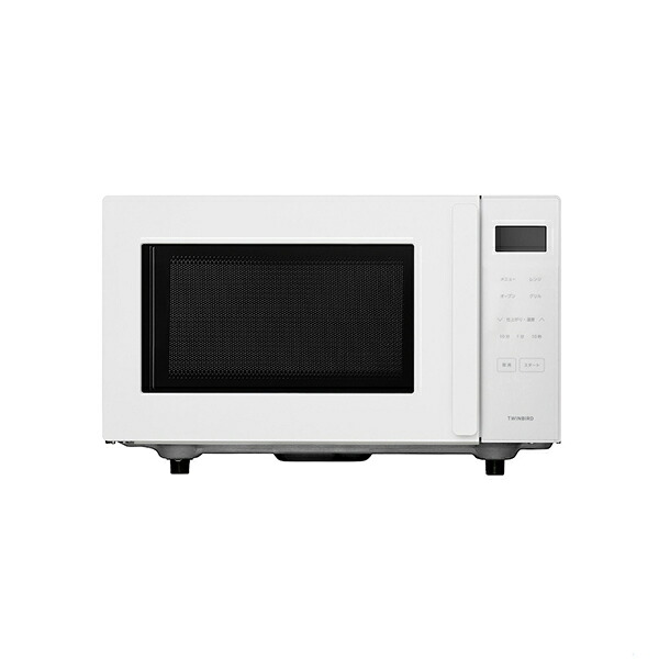 ツインバード(TWINBIRD) DRE216 センサー付フラットオーブンレンジ ホワイト DR-E216W ［16L］