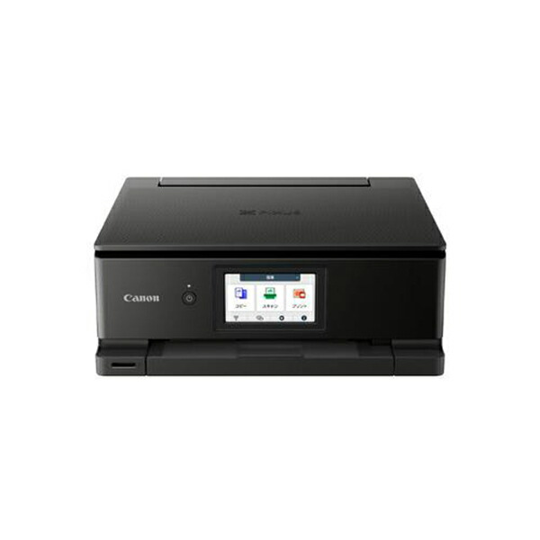 キヤノン PIXUSTS8930BK 6色インクジェット複合機 QRコードダイレクト接続対応 自動紙幅検知搭載 ブラック