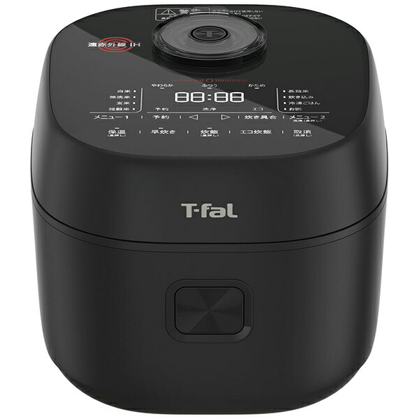 ティファール RK9108J0 ザ・ライス 遠赤外線IH炊飯器エッセンシャル ブラック RK9108J0 5.5合 IH