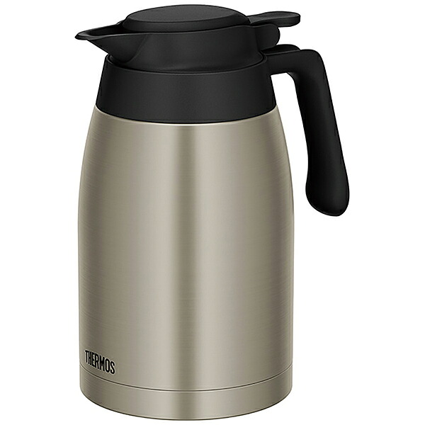 サーモス ステンレスポット 食洗器対応モデル ステンレス TTG-1500-S ［1.5L］