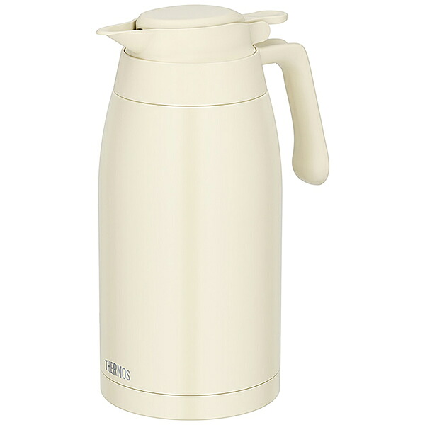 サーモス ステンレスポット 食洗器対応モデル アイボリー TTG-2000-IV ［2.0L］