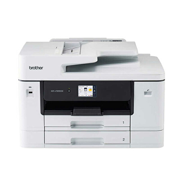 brother プリンター A3インクジェット複合機 コピー プリント スキャン 自動両面印刷 Wi-Fi ビジネス ホワイト DCP-J7205CDW