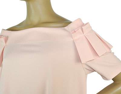 １着でも送料無料 春夏 インポート ワンピース イタリア インポート Imperial オフショルダーワンピース ピンク 送料無料 あす楽対応 コンビニ受取対応商品 Imp 17 0006 8781