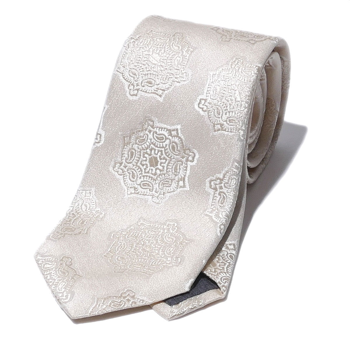 ブルネロクチネリ イタリア製 御手々御手伝いさん タイ  MR8980018_TR898_C2723 - 100%SE BRUNELLO CUCINELLI  ブランド名 華燭の典 白[060330]