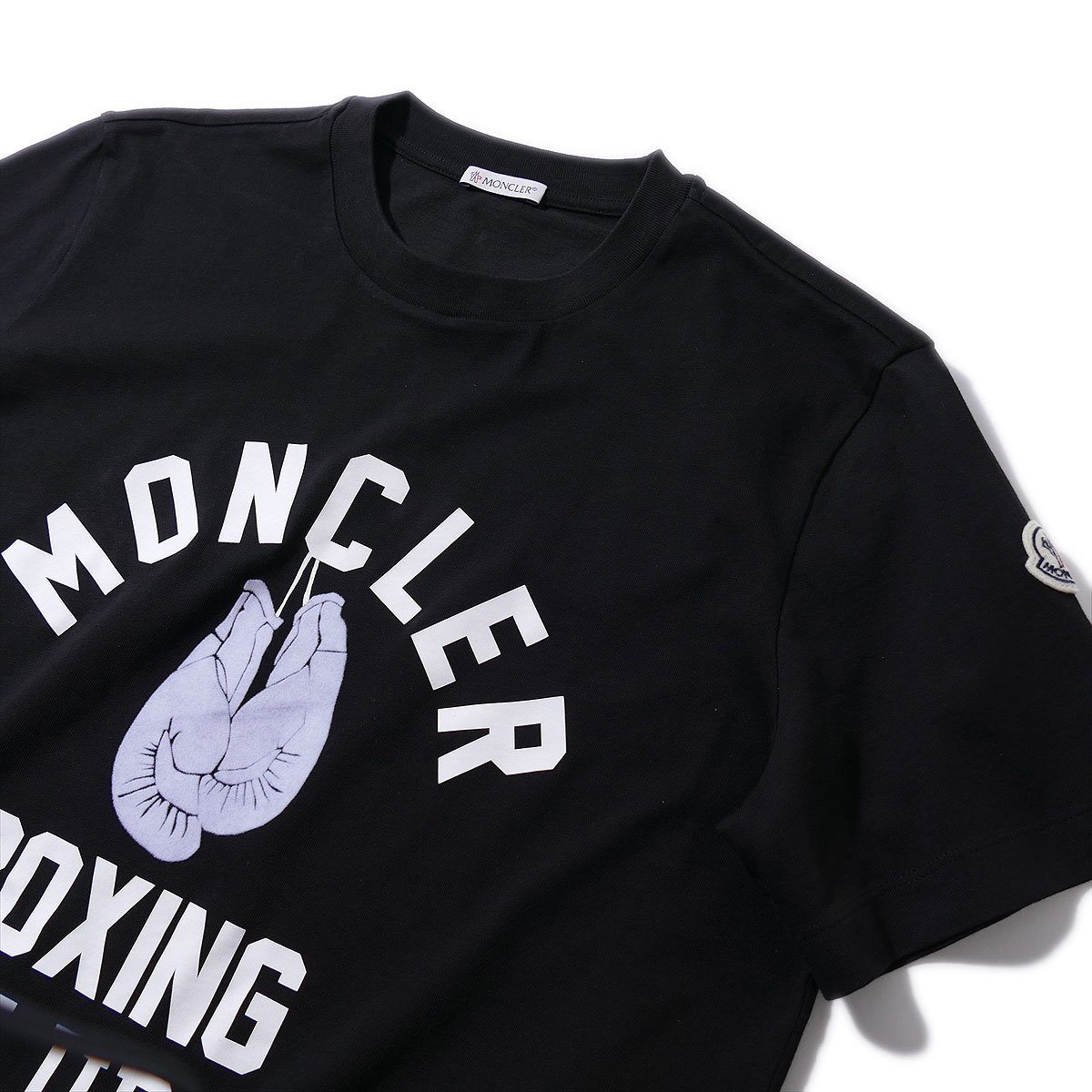 即発 MONCLER Tシャツ 8C00031 999ブラック 楽天市場】モンクレール Tシャツ 8C00031 999ブラック MONCLER