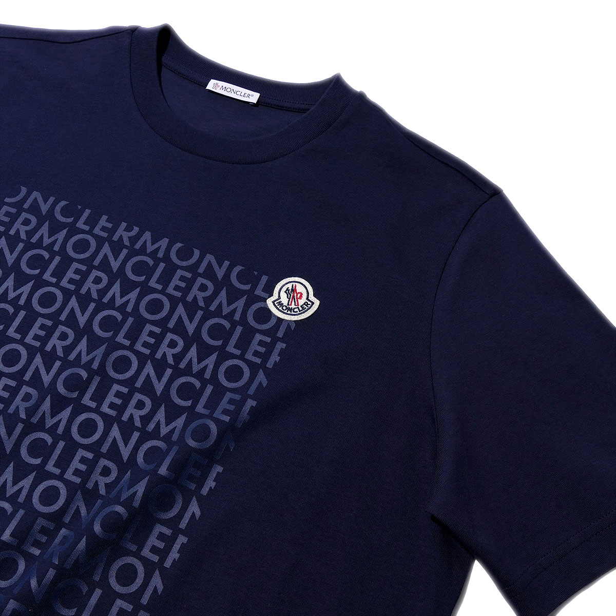 楽天市場】モンクレール Tシャツ 8C00031 999ブラック MONCLER