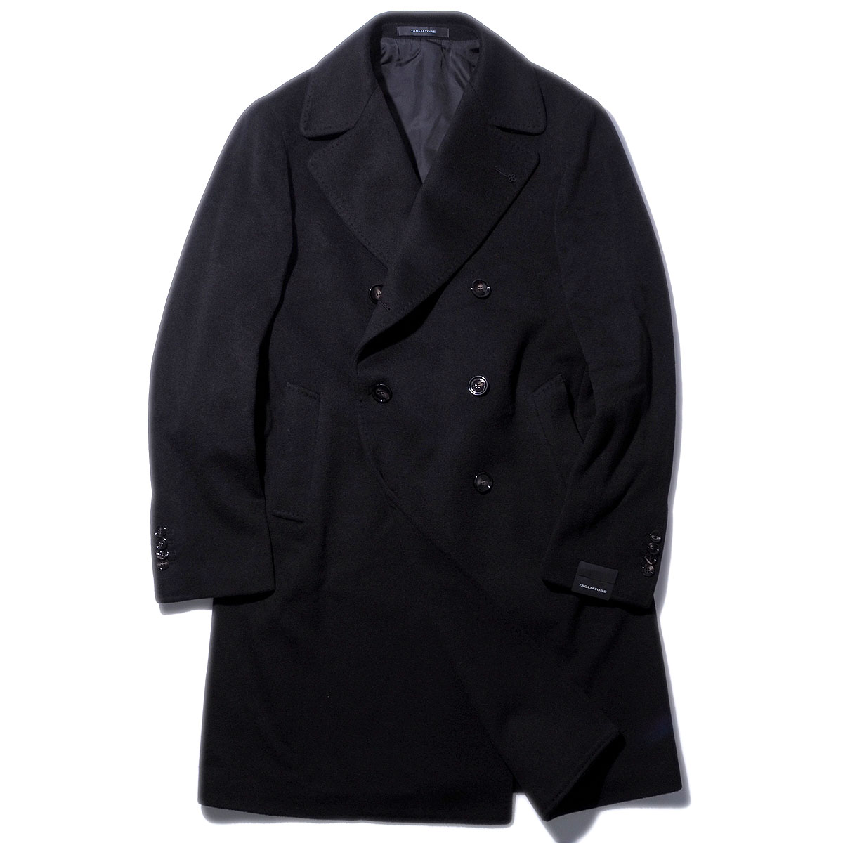 [30%OFF]タリアトーレ  カシミール100％ チェスターコート ARDEN 350002U [黒いこと]イタリア製 TAGLIATORE メンズ 成年者 商行為 ブランド名 アンコン 心地よい 2025AW 2025年秋冬新作[060330]