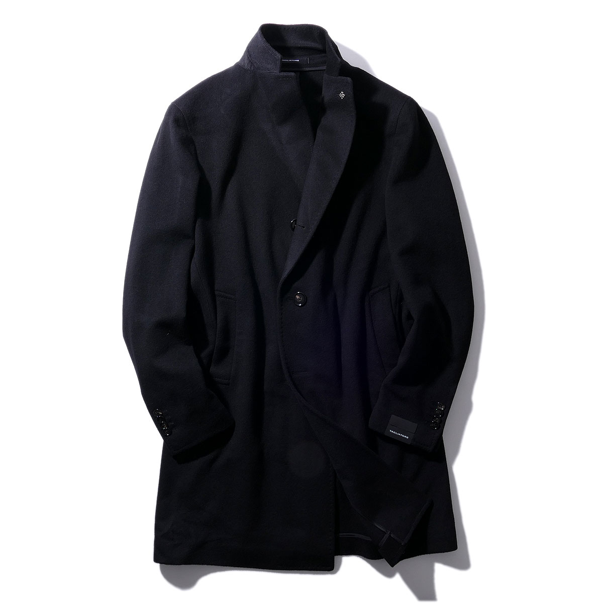 [10%OFF]タリアトーレ カシミヤ100％ チェスターコート COLORADO 350002U ブラック イタリア製 TAGLIATORE メンズ 大人 ビジネス ブランド アンコン カジュアル 2025AW 2025年秋冬新作[030430]