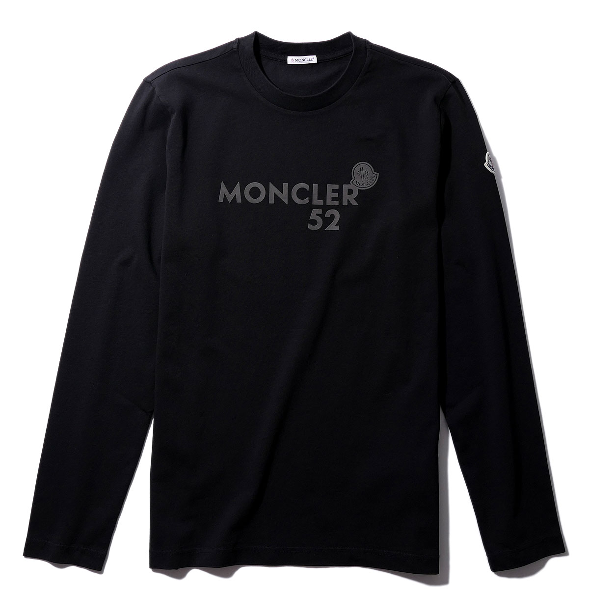 【24年製 美品】 MONCLER 長袖Tシャツ ポケット マグリヤ ブラック 24年製 美品】 MONCLER 長袖Tシャウ ポケット マグリヤ ブラック