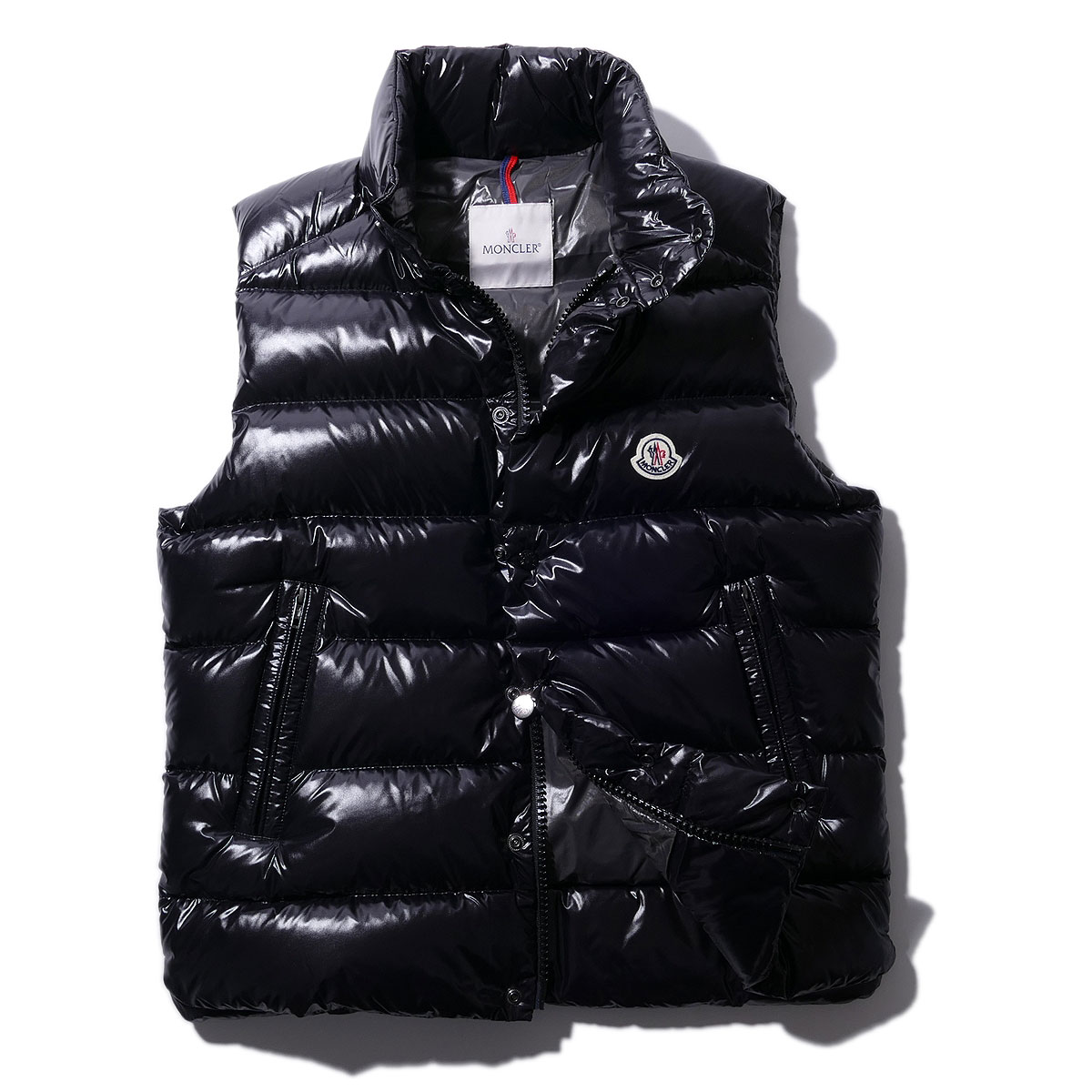 美品　モンクレール　DUPRES ダウンベスト ダークネイビー サイズ1 モンクレール MONCLER ベビー服 子供服 ダウンベスト ネイビー