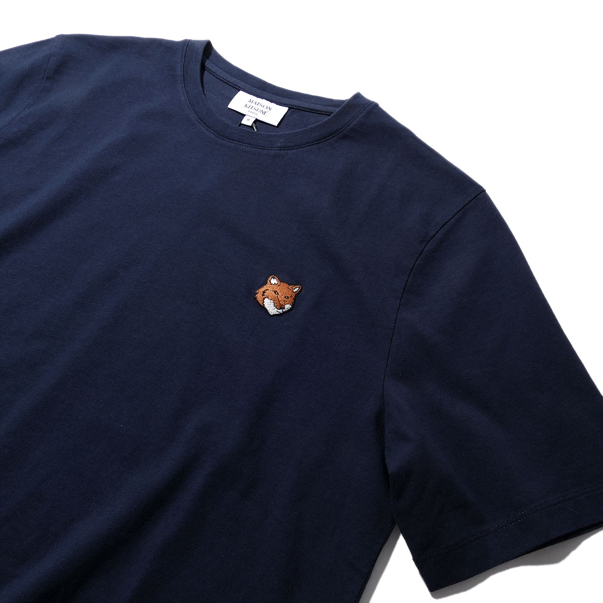 メゾンキツネ MAISON KITSUNE 稲荷天々 レギュラーティーシャツ PM00107K CLASSIC NAVY メンズ ブランド名 2026SS 2026年春夏 父の日