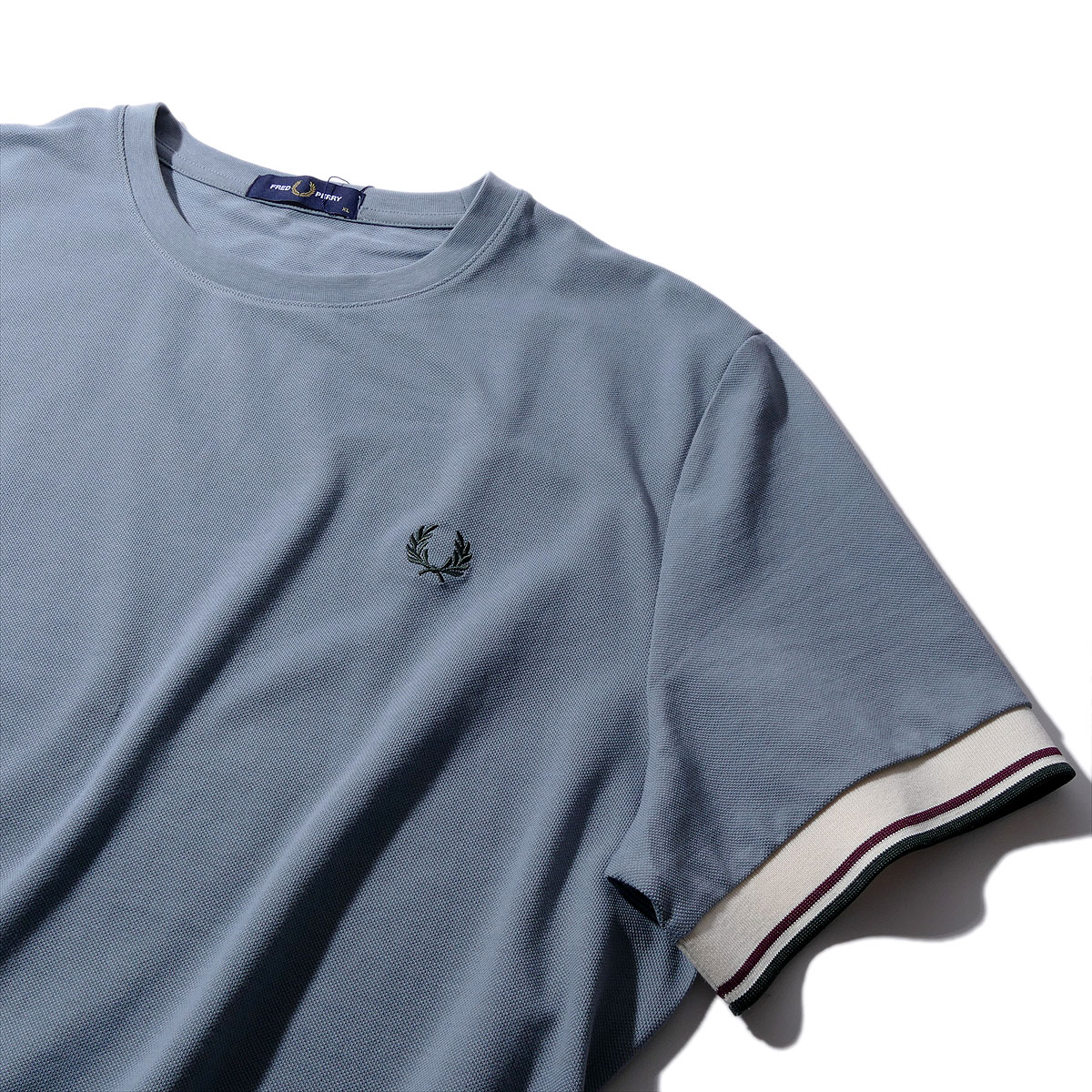 [10%OFF]フレッドペリー ツインティップ 鹿の子プルオーバー M2396 Z20 STOCKPORT BLUE FRED PERRY メンズ 半袖 2026年春夏 2026SS[060310] 父の日
