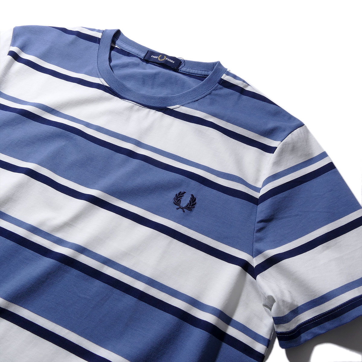 [10%OFF]フレッドペリー 黒板縞模様 プルオーバー M1302 FRED PERRY メンズ 半袖 2026年春夏 2026SS[060310] 父の日