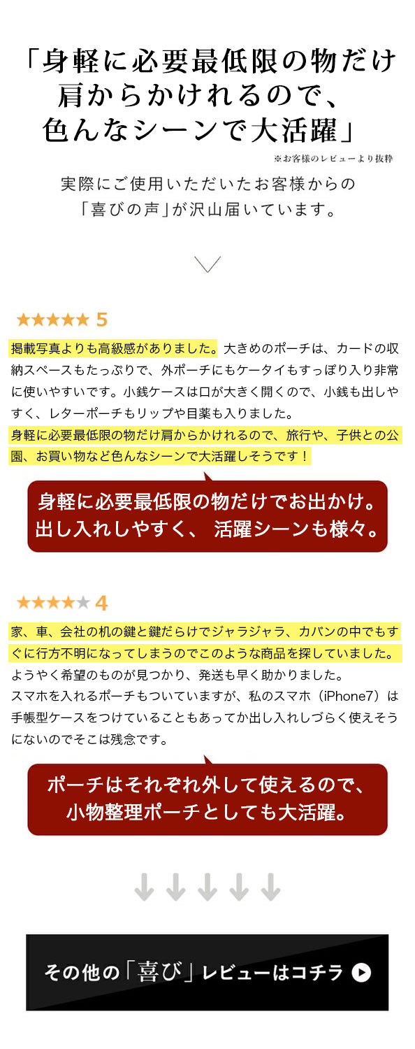 リングバッグレディース3連ポーチマルチショルダーリストレットマルチケースリングバッグショルダーバッグミニ財布ミニウォレット財布折りたたみ3つ折りキーケースパスケースカードコインリングおしゃれバックチェーンかわいい可愛い送料無料
