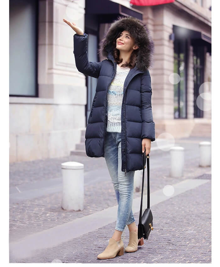 25％OFFクーポン配布中】 ダウンコート レディース ロング ファー