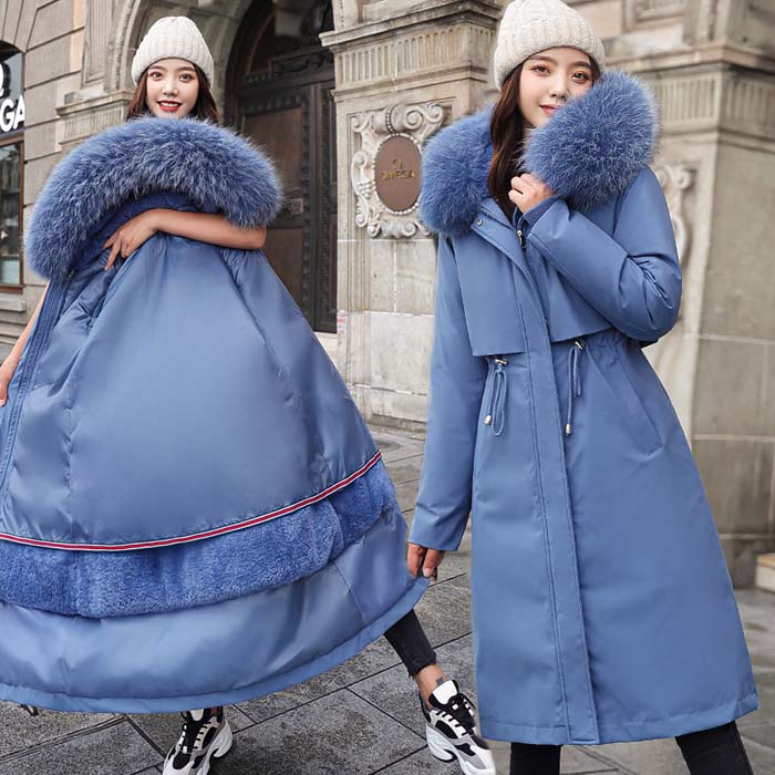 楽天市場】コート ファー フード付き ロングコート レディース