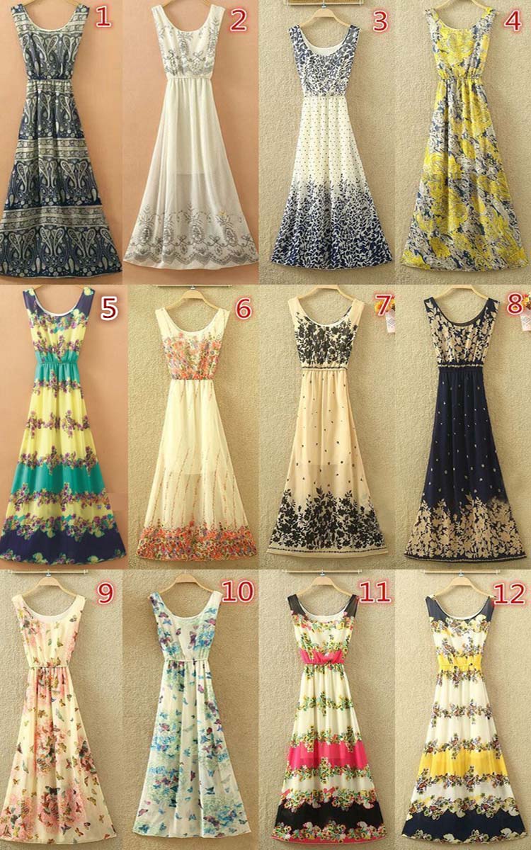 楽天市場 ワンピース ワンピ ノースリーブ シフォン マキシ シフォンワンピース マキシワンピース 花柄 ノースリーブワンピース ドレス ハイウエスト ペイズリー ウェディング ワンピ Mode Shelter