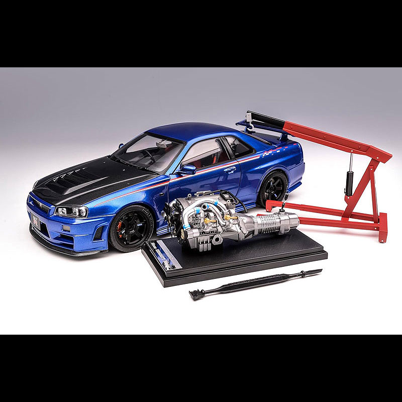 楽天市場】モーターへリックス 1/18 日産 スカイライン GT-R