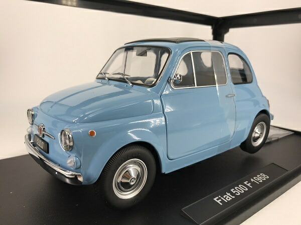 KK Scale製 1/12フィアット 500F 1968 (ライトブルー)KK Scale製 KKDC120035|ミニカーショップ Modellino