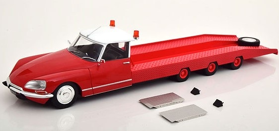 CMR製 1/18 シトロエン DS Tissier Car トランスポーター 1970(レッド/ホワイト)CMR製　CMR139｜ミニカーショップ　Modellino