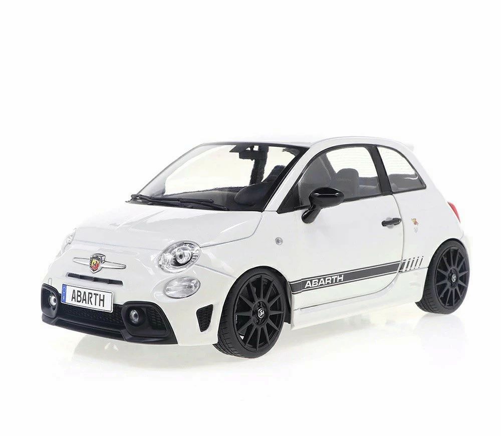SOLIDO 1/18 フィアット F595 アバルト 2022 (ホワイト)|ミニカーショップ Modellino