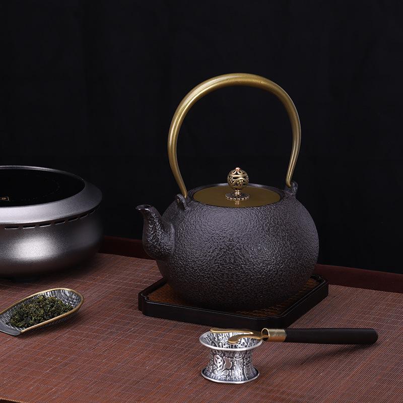 鉄瓶 茶瓶 ih対応 急須 茶器 ガス 直火 鋳鉄 茶道具 鉄分補給