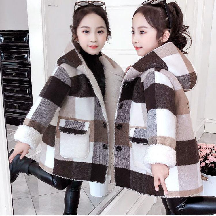 ピーコート　Pコート キッズコート フード付き　ミドル丈 秋冬 ラシャコート　女の子　 子供服　ジュニア　アウター　ジャケット　キッズ　中綿コート 防寒