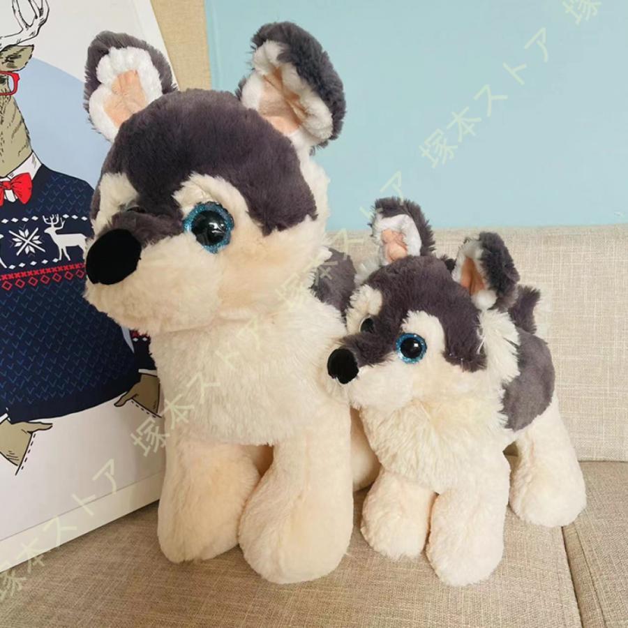 特大ぬいぐるみ ボーダーコリー いぬ ワンちゃん ハスキー犬 柴犬 プレゼント 贈り物 大きい巨大 バレンタインデー お誕生日 女性 カワイイ 抱き枕 クリスマス
