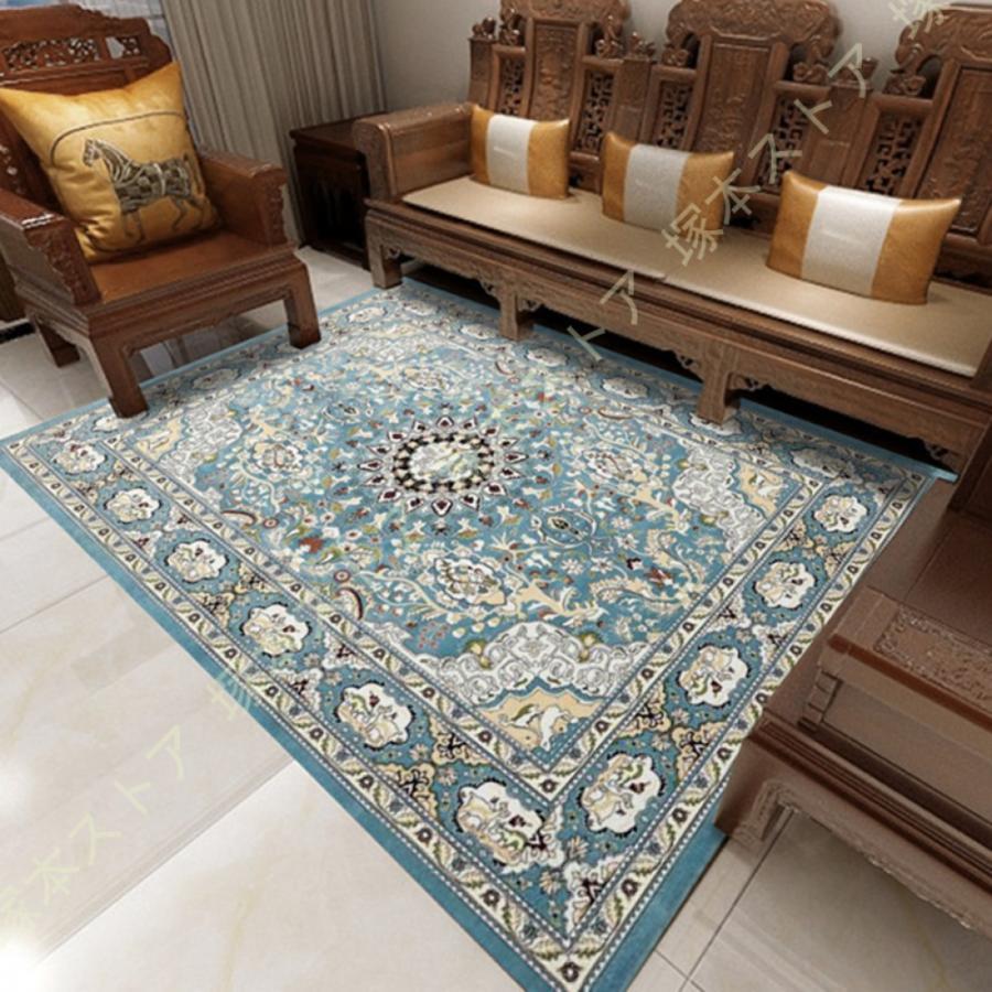 【楽天市場】ペルシャ風 絨毯 ラグマット ペルシャ柄 室内 玄関マット センターラグ 花柄 屋内 赤 ベルギー絨毯 風水 ペルシャ絨毯 柄 ...