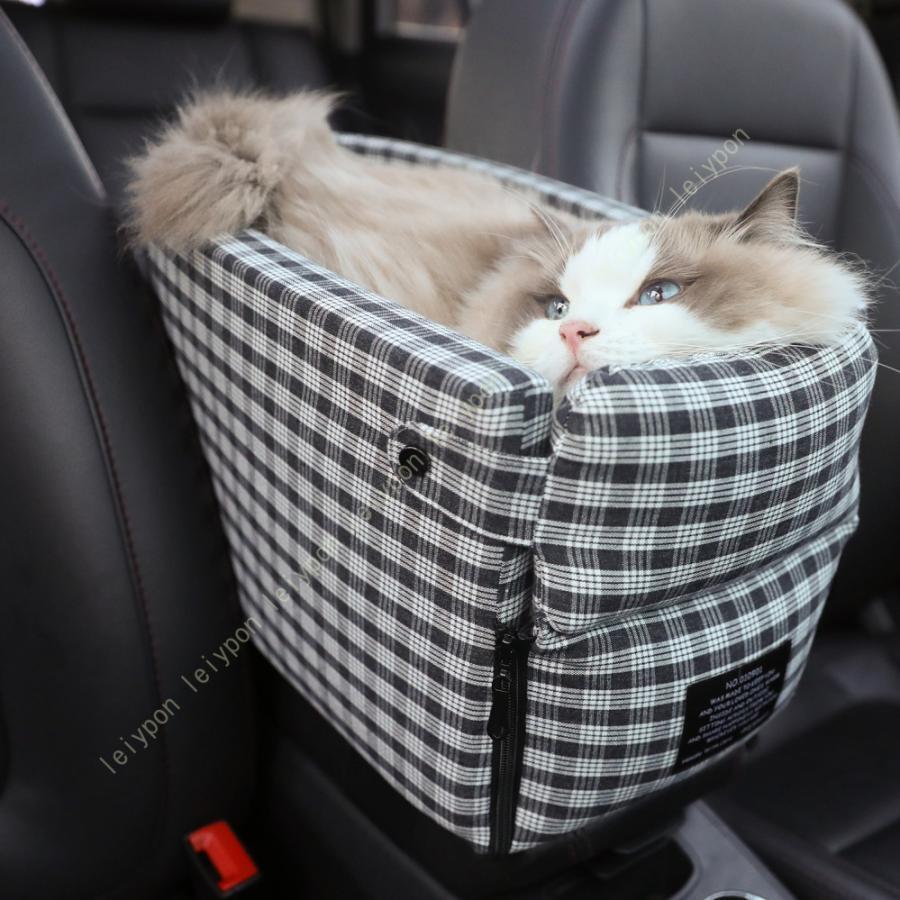 ドライブボックス ドライブベッド 犬 ペットキャリーバッグ ペット ドライブ 小型犬・猫に対応 ドライブキャリー クッションあり ドライブシート｜モードナチュレ店
