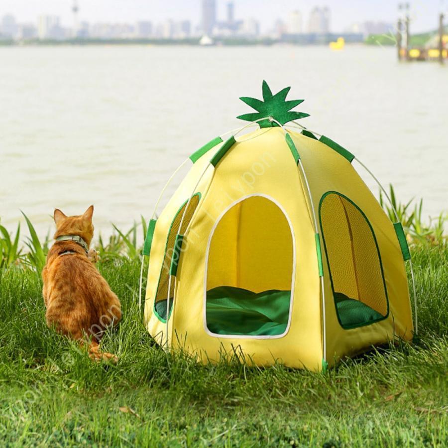 ペット テント 犬のテント 犬ハウス テント ペットの巣 犬小屋 ペットテント 犬小屋 ペットの巣 ペットハウス ペット用テント 猫犬用小屋 クッション付き 7,760円