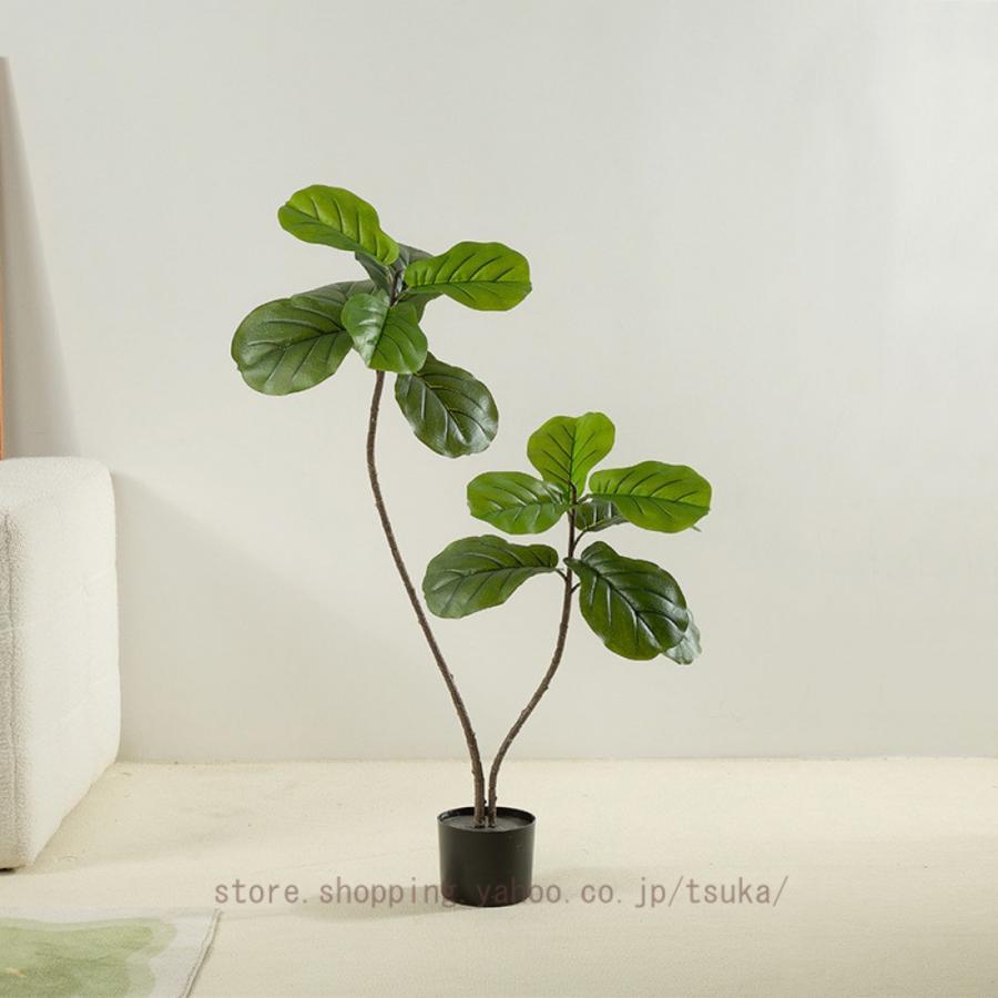 フェイクグリーン ウンベラータ 葉 木ノ葉 人工あずま屋 鉢植え 御部屋の観葉草木 御部屋に飾る草木 リビングの観葉草木 御部屋に置く草木 人工観葉草木 造花 室内装飾