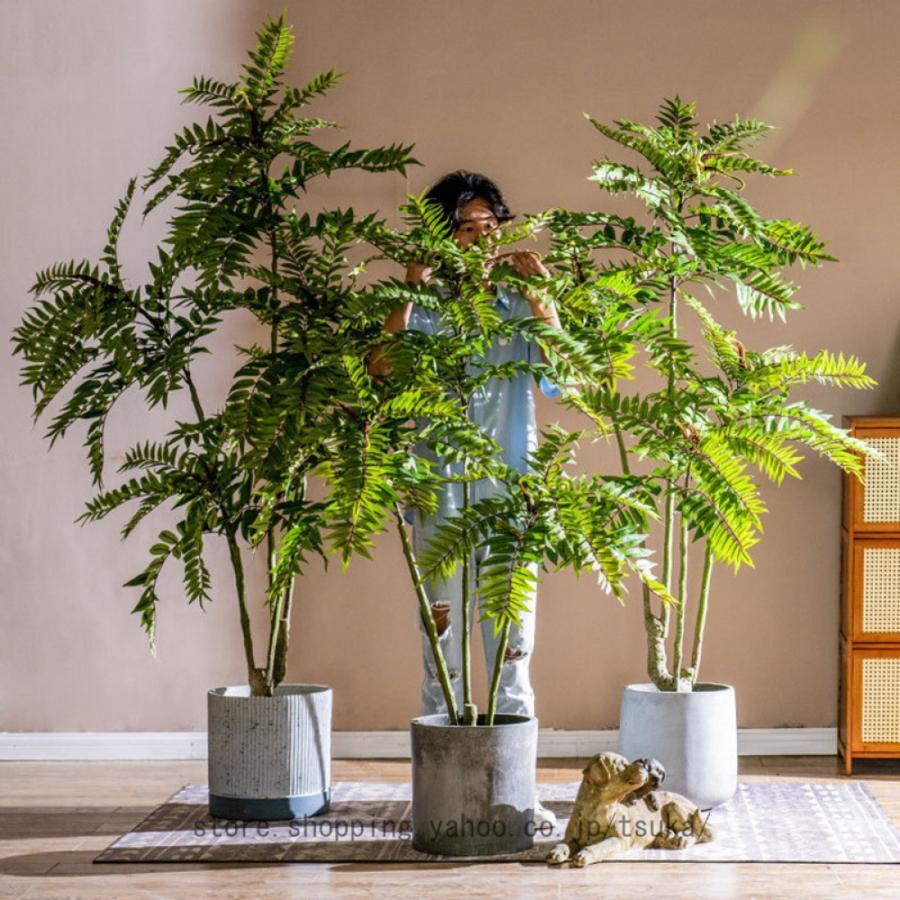 観葉植物 フェイクグリーン 人工観葉植物 大型 リアル おしゃれ プレゼント インテリア 飾り用 撮影用 部屋飾り 造花 お祝い 開店祝い デコレーション 庭園|モードナチュレ店