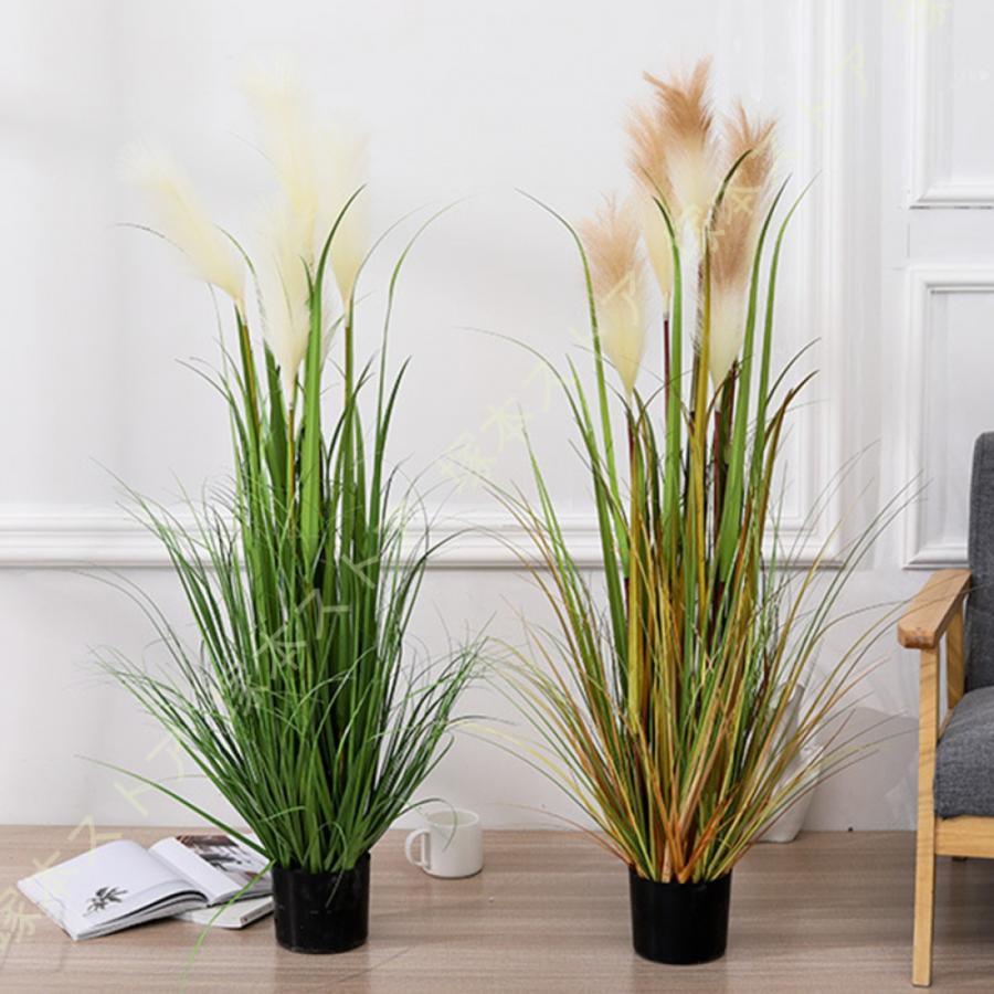 人工 アシ フェイクグリーン 造花 人工観葉草木 卓上鉢植え 室内装飾 部屋の入り口 執務室 室内 可塑性物質製 人工モンステラ 人工観葉草木 かざり付ける 造花 観葉草木