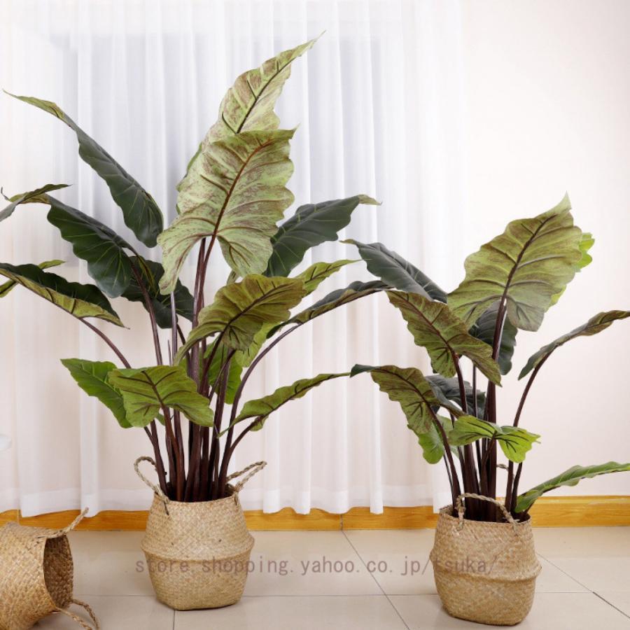鉢植え 造花 人工観葉草木 フェイクグリーン 室内装飾飾りつけ 今めかしい 癒しの緑であること 飾りつけ 枯れない モンステラ 心うれしいの木 本物そっくり 祝賀会