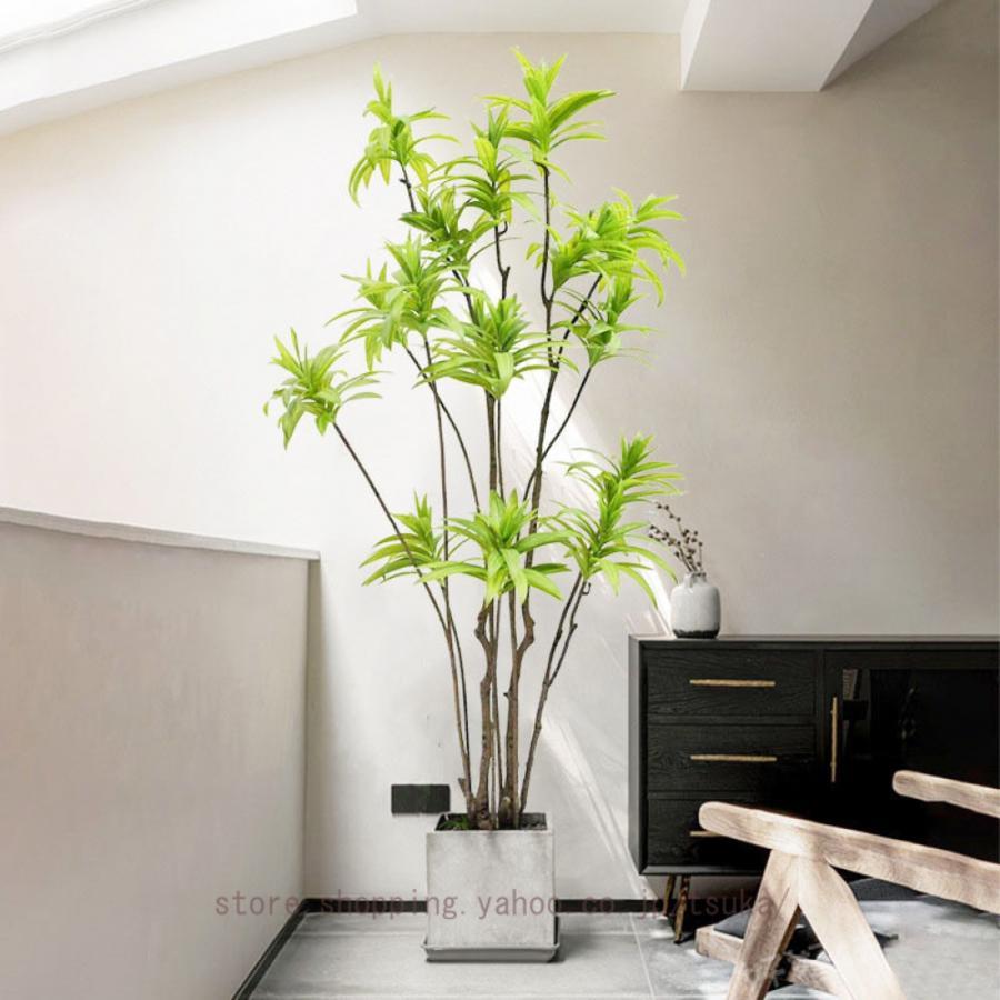 フェイクグリーン 大型 観葉草木 如何様物 即物的 造花 木 自然的 鉢植え 草木 枯れない 庭 造園 飾りつけ リビングお部屋 人工観葉草木 母の日 室内装飾
