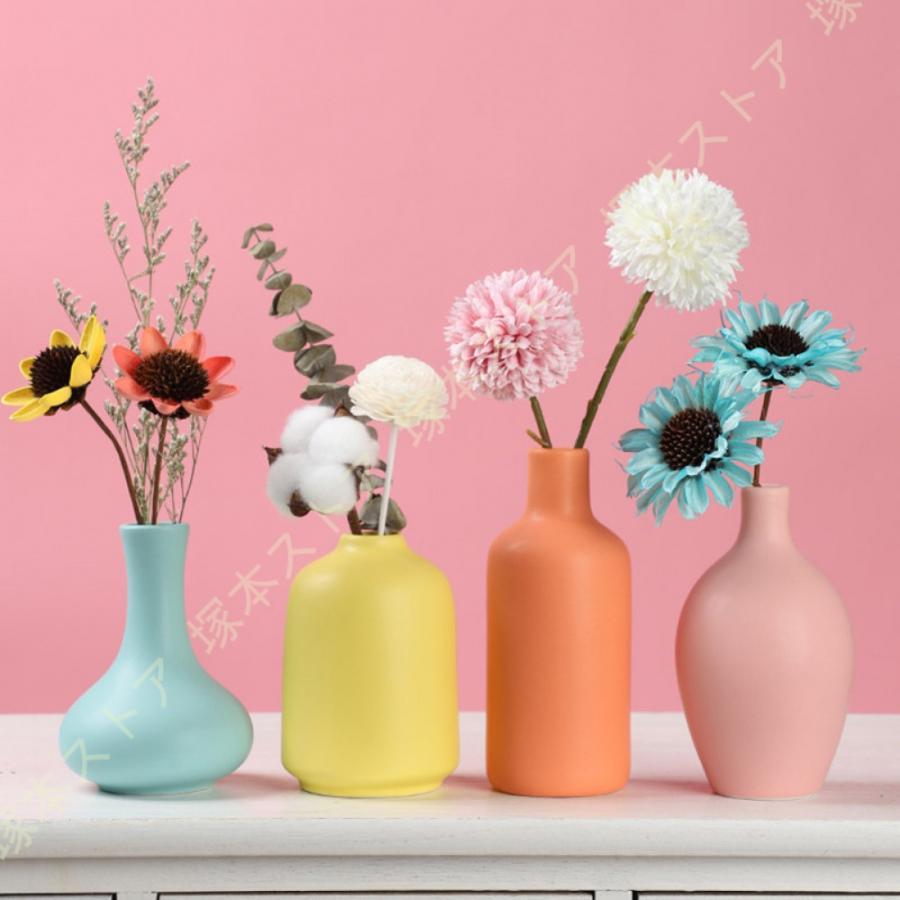 4個セット フェイクフラワー INS風 造花 卓上 アートフラワー 枯れない花 花瓶 キレイ リアル インテリア リビング 玄関 置物 部屋飾り 開店祝い｜モードナチュレ店