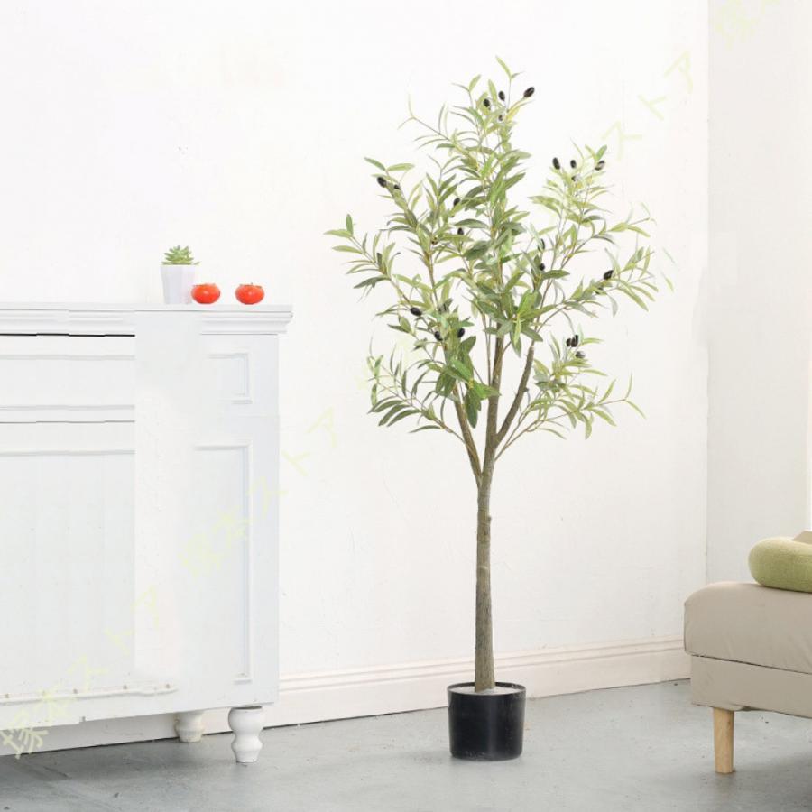 人工草木 フェイクグリーン 常緑樹 人工観葉草木 造花 室内装飾 鉢植え 心うれしいの木 お世話不必要 水や肥やしは已むを得ずありません オリーブの木 観葉樹 今めかしい