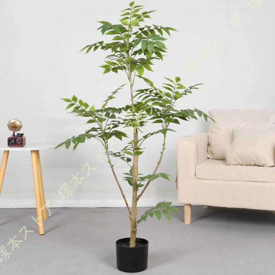 造花 お取りつくろう飾り気の無い 水やり不必要 人工観葉草木 フェイクグリーン 鉢植え 植木 ウルシ 漆木 観葉樹 虫害気づかわしさなし 分かりやすい 室内装飾飾りつけ 屋内 リビング
