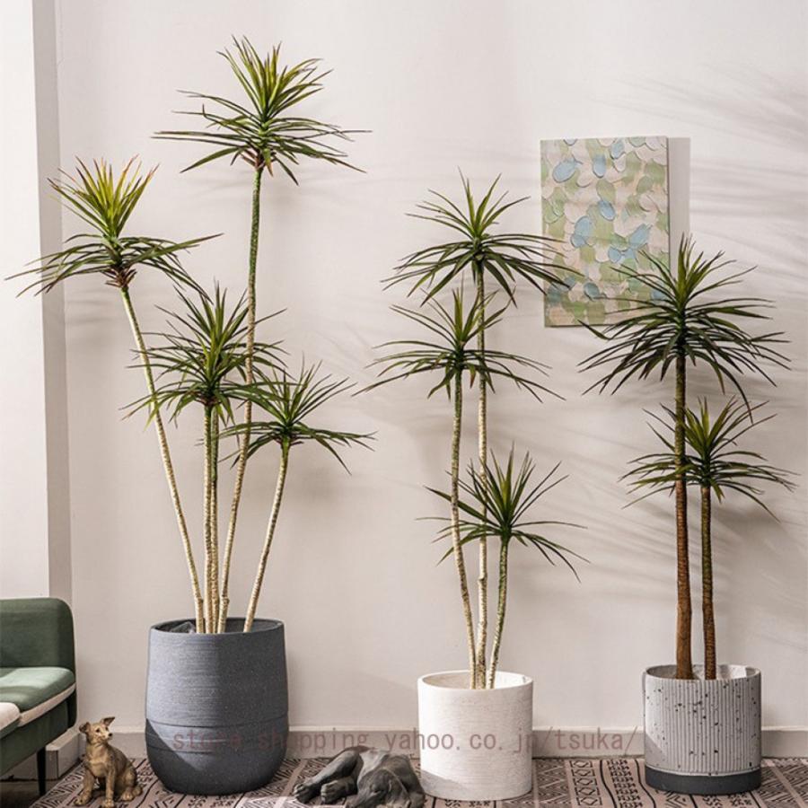 フェイク鉢植え 大型ツリー 自宅/屋内/屋外の装飾/新築祝いギフト インテリアグリーン 人工 観葉植物 造花 お手入れやすい 水やり不要 害虫駆除不要 室内 家庭|モードナチュレ店