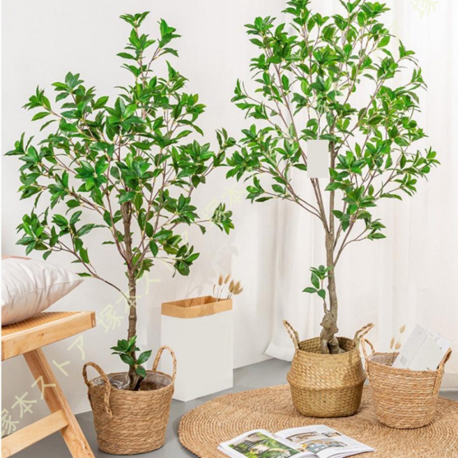 馬酔木 アセビ 造花 フェイクグリーン 観葉草木 如何様物 人工観葉草木 木の葉 花 今めかしい 即物的 喫茶店 部屋の入り口 リビング 御厨子所 室内装飾 鉢植え