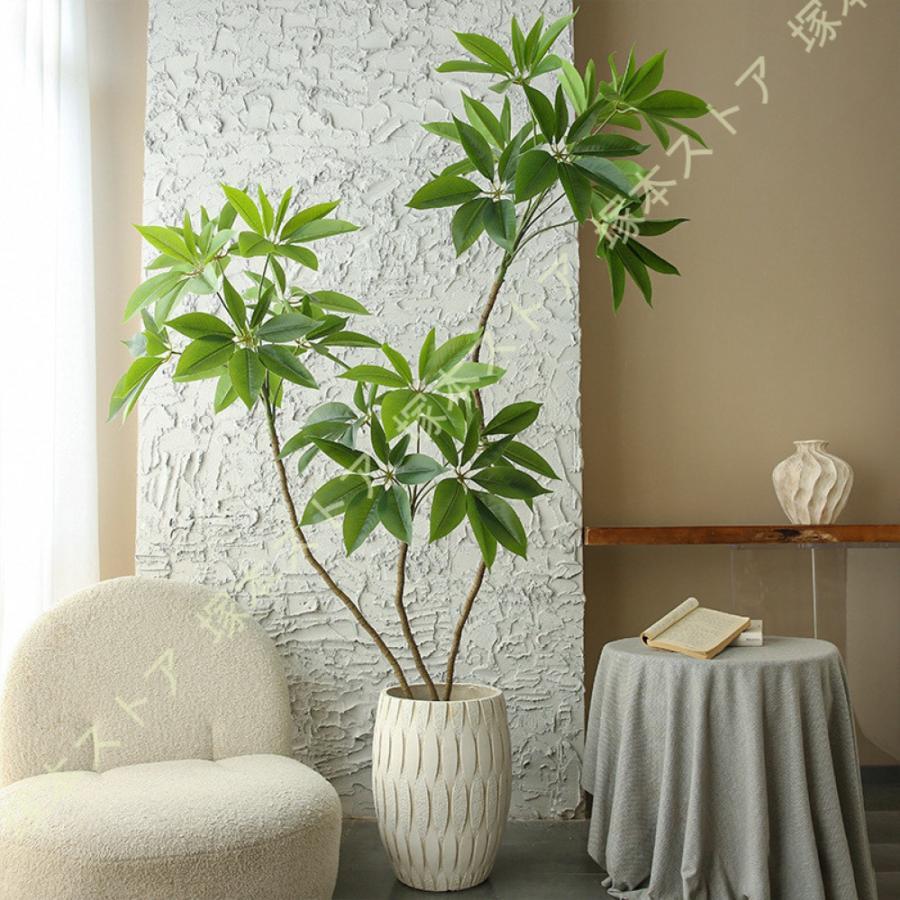 天然ゴムの木 フェイクグリーン 観葉草木 大型 室内用 造花 即物的 常緑樹 造花 お世話不必要 水やり不必要 虫害の懸念することなし 泊まり 待ち合い所 部屋の入り口 リビング 室内装飾