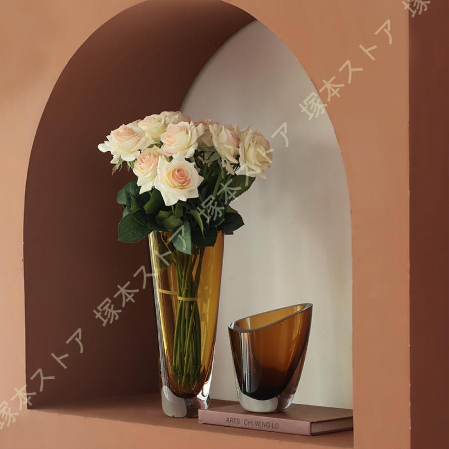 花立て 硝子 馬鹿でかい 澄み切った 花器 お花軍事基地 硝子軍事基地 硝子瓶 今めかしい 雅びやか 老人ホームかざり付ける 室内装飾雑貨 卓上花立て 水栽培 活け花 造花 北欧風
