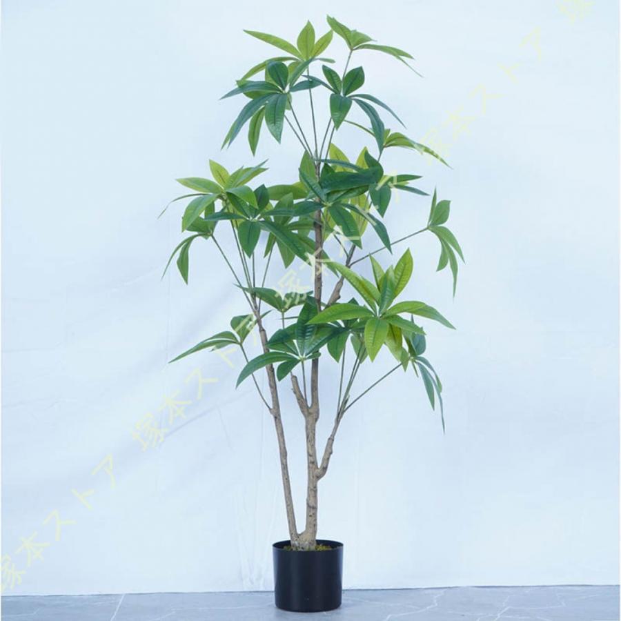 造花 お取りつくろう飾り気の無い 水やり不必要 人工観葉草木 フェイクグリーン 鉢植え 植木 パキラ 観葉樹 虫害懸念することなし 分かりやすい 室内装飾飾りつけ 屋内 リビング 執務室