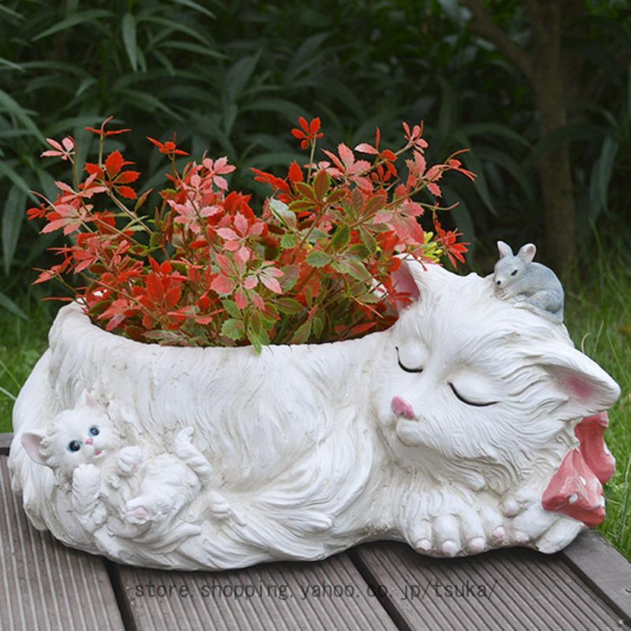 猫 オブジェ 飾りつけ 室内装飾 雑貨 ガーデンオーナメント 毛の荒物 毛の荒物 室内装飾雑貨 愛くるしい 差し上げ物 差し上げ物 祝賀会 アニマルオブジェ 飾りつけ