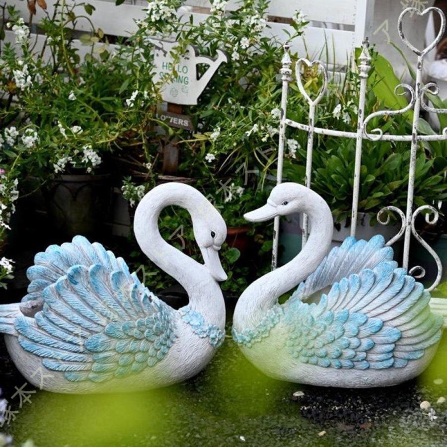 飾りつけ 室外かざり付ける 飾りつけ アンティーク 毛の荒物 白鳥 鵠 本物そっくり 室内装飾かざり付ける 合鴨の彫り物 毛の荒物飾りつけ 庭の飾りつけ 大層らしい大きさ