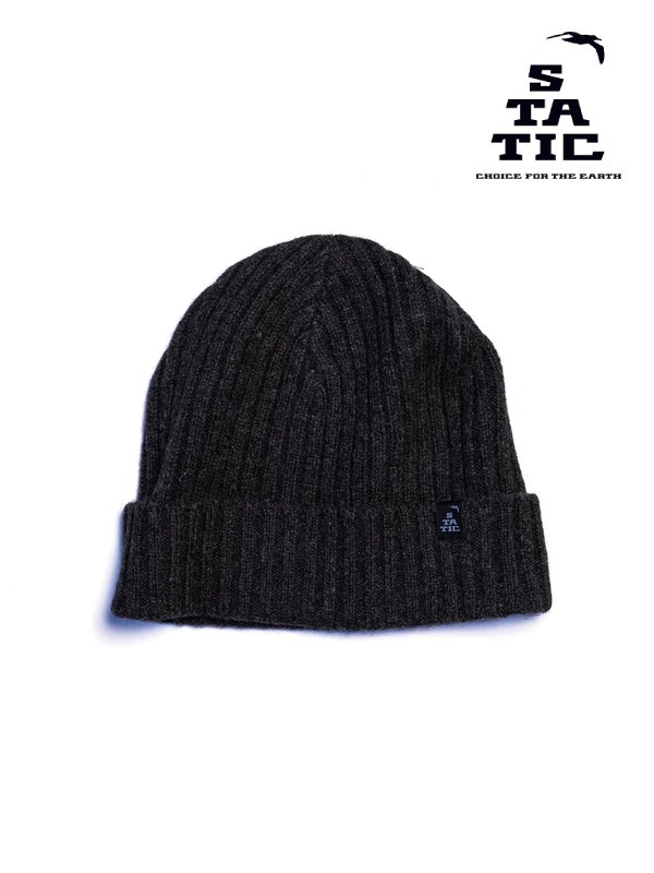 STATIC スタティック｜YAK BASIC KNIT CAP #Carbon [103023] ヤク ニットキャップ｜TAMAYA-GROUP店