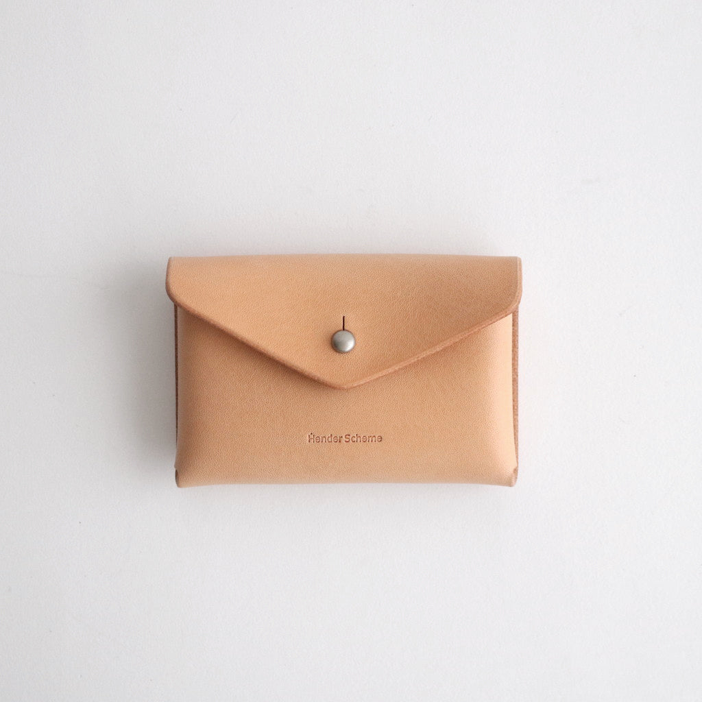 Hender Scheme｜one piece card case #natural [di-rc-opc]