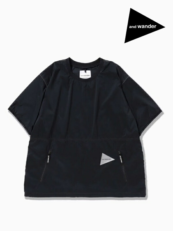 and wander アンドワンダー｜Women's PERTEX wind T #010/black [4121113] パーテックスウインドT (レディース)｜TAMAYA-GROUP店