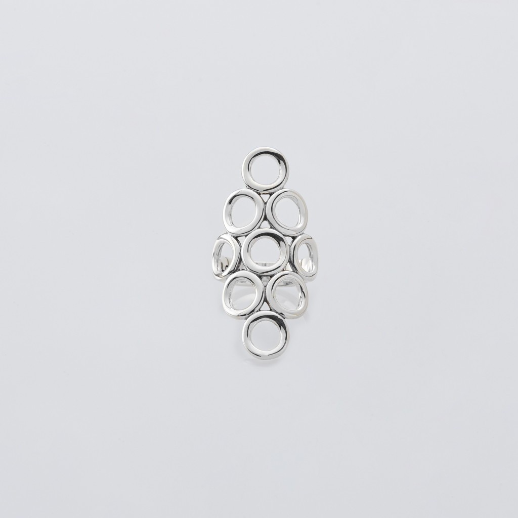 XOLO JEWELRY｜Hoops Ring #SILVER [XOR078]